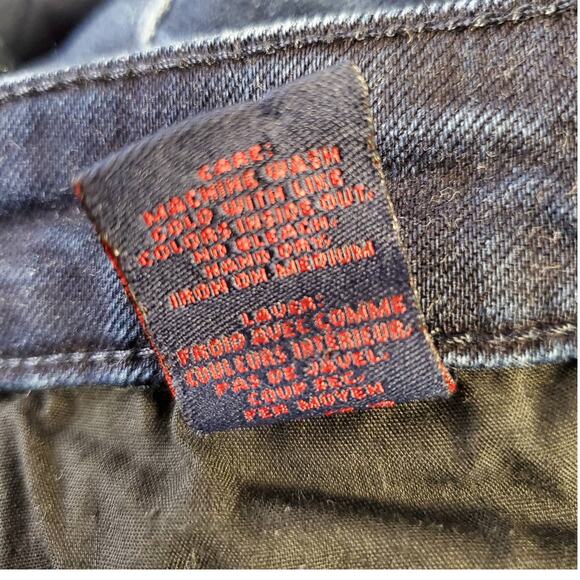 RtA Distressed Women's Classic Skinny Jeans Size 25 Distressed Dark Wash Cotton - Picture 8 of 10